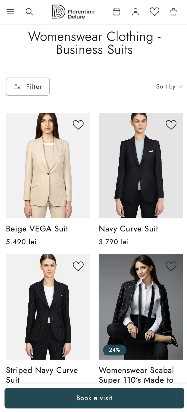 Florentino Delure — Mobile womenswear collection