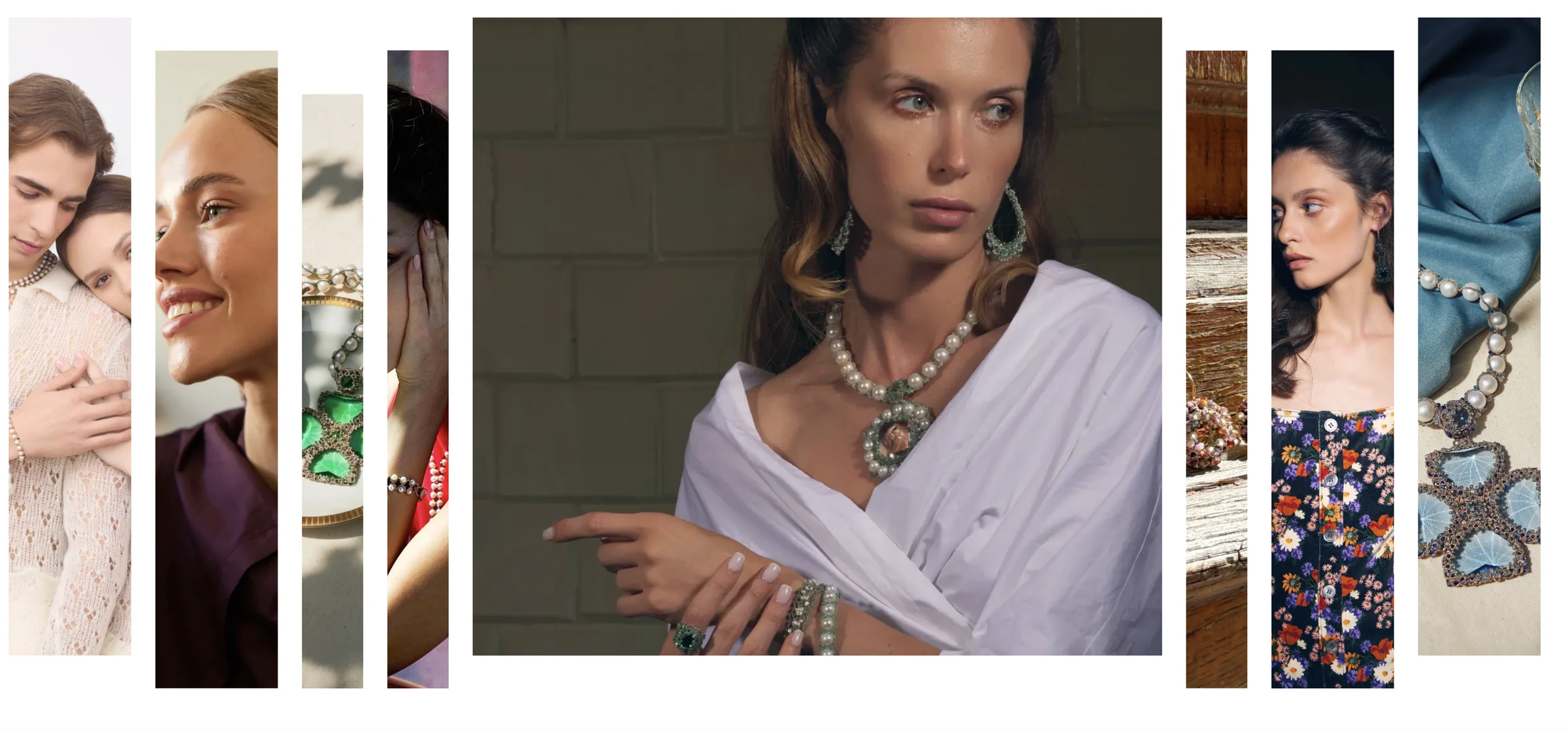 Lorina Balteanu jewellery campaign image collection
