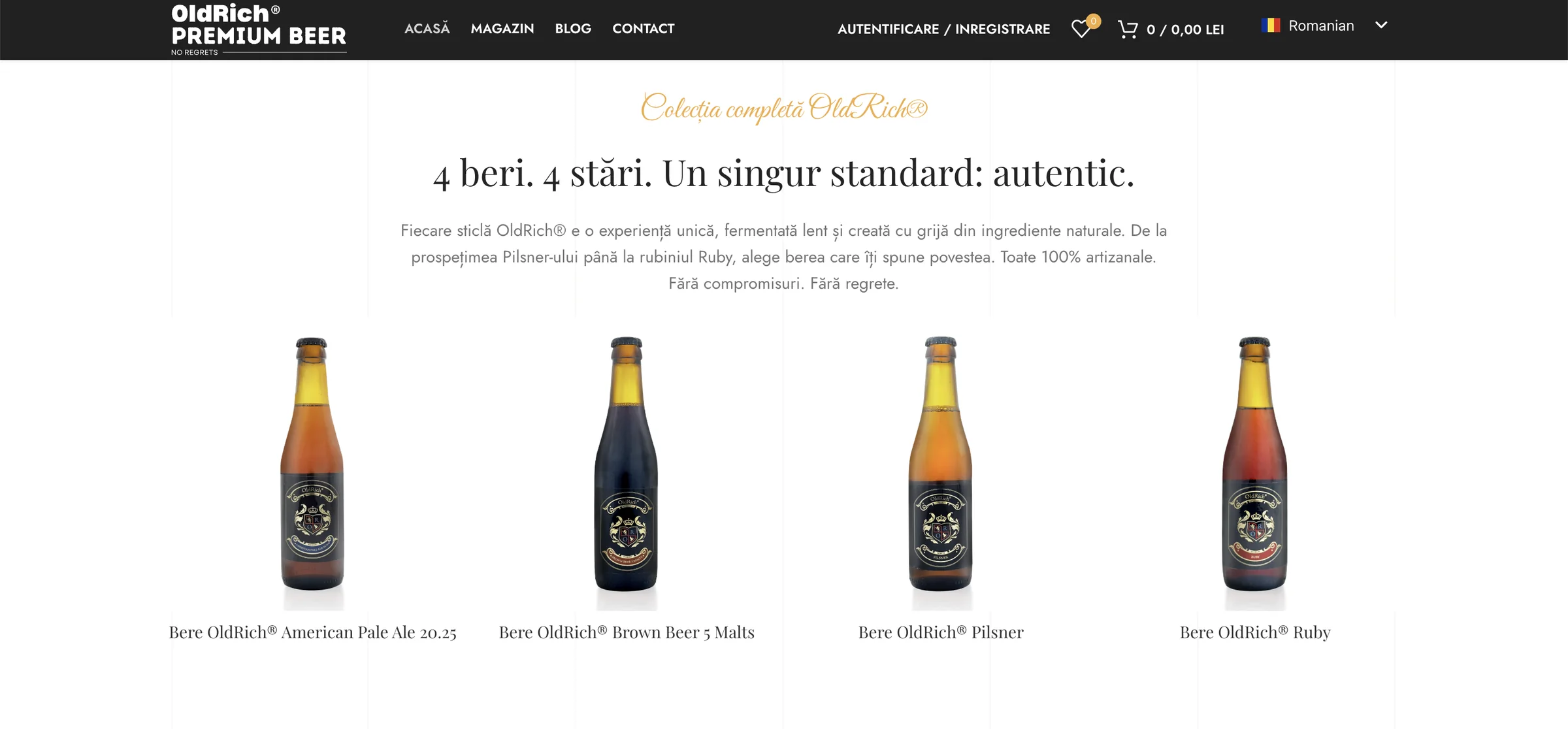 Oldrich — Collection browsing design