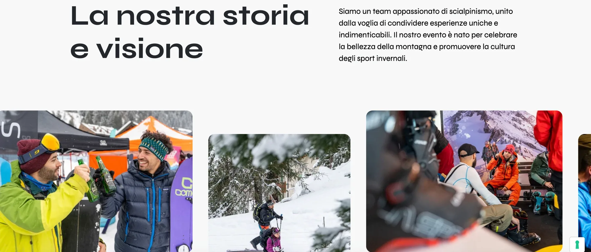 Skimo Festival — The festival story and community, presented through editorial content and event photography.