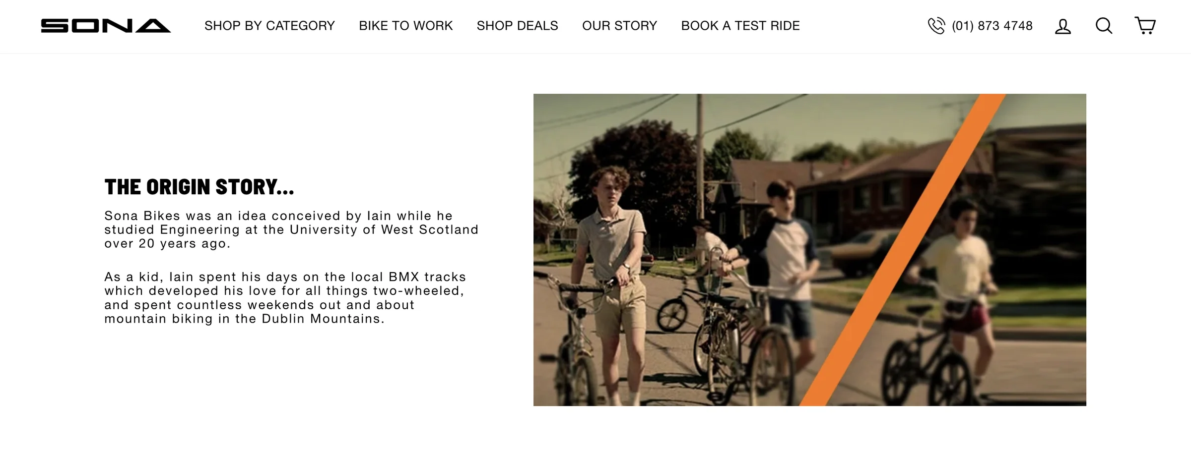 Sona — Desktop brand story