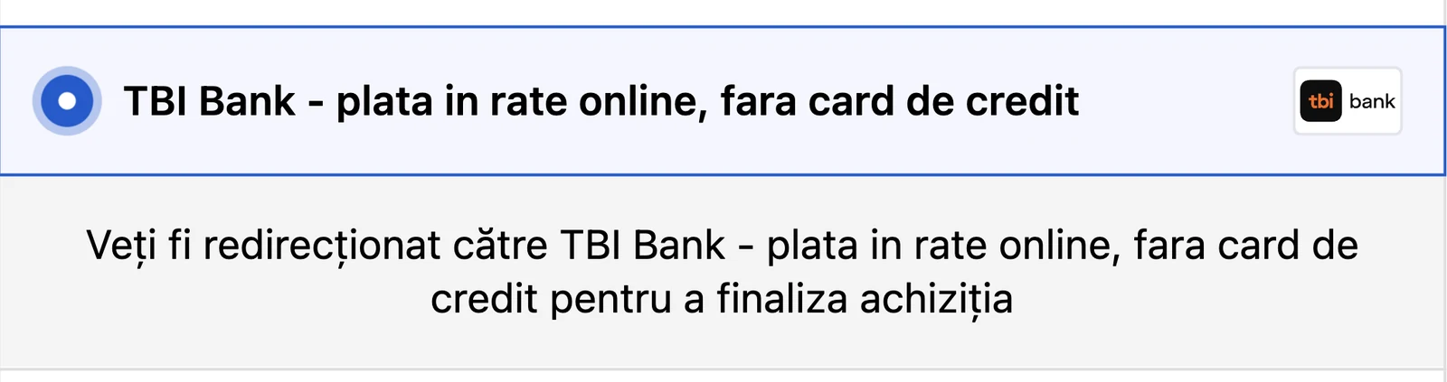Checkout payment integration